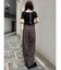 ベーシックバレルレッグパンツ