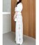 【WEB限定】ラインリボンシャーリングブラウス
