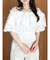 【WEB限定】ラインリボンシャーリングブラウス