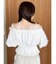 【WEB限定】ラインリボンシャーリングブラウス