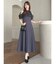 【WEB限定】ショルダーオープンドッキングワンピース