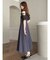 【WEB限定】ショルダーオープンドッキングワンピース