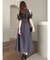 【WEB限定】ショルダーオープンドッキングワンピース