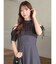 【WEB限定】ショルダーオープンドッキングワンピース
