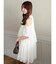 【WEB限定】ボリュームティアードミニワンピース
