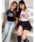 ポイントロゴデザインTシャツ