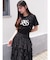 ポイントロゴデザインTシャツ