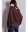 HANDニットライクショートHOODIE