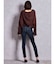 HANDニットライクショートHOODIE