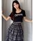 デコラティブクロップドTシャツ