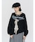 DOGロゴジャガードルーズニット