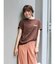 カラーエンブロイダリーTee