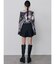ベルテッドアシメプリーツスカパン