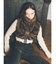 フェイクファーショートニットブルゾン