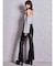 ハイウエストボタンフェイクレザーフレアパンツ