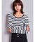 SymmetryGYDAプレートlong sleeveニットトップス