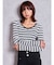 SymmetryGYDAプレートlong sleeveニットトップス