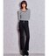 SymmetryGYDAプレートlong sleeveニットトップス