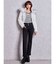 SymmetryGYDAプレートlong sleeveニットトップス