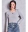 SymmetryGYDAプレートlong sleeveニットトップス