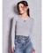 SymmetryGYDAプレートlong sleeveニットトップス