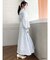 【ちいかわ/dazzlin specialcollection】フラワーパターンワンピース