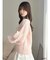 【ちいかわ/dazzlin specialcollection】フリルスリーブニットプルオーバー