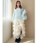 【ちいかわ/dazzlin specialcollection】フリルスリーブニットプルオーバー