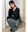 【骨格ウェーブ向け】サイドドロストロングTシャツ