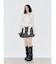 ラッフルフリルシアーカットソー