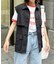 ケープ風ミリタリーベスト