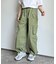 裾ドロストミリタリーパンツ