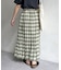 チェックプリーツスカート