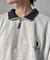 【U.S. POLO ASSN.】1ポイント刺繍裏起毛ハーフジップ