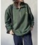 【U.S. POLO ASSN.】1ポイント刺繍裏起毛ハーフジップ