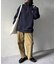 【U.S. POLO ASSN.】1ポイント刺繍裏起毛ハーフジップ