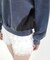 【WHO'S WHO gallery】【SLOPPY】リブ切り替えトップス