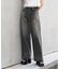 【RAY CASSIN】ウエスト折り返しワイドデニムパンツ