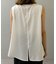 【SHENERY】ストレッチシフォンノースリーブブラウス