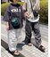 【Dickies】【ユニセックス】配色ステッチミニショルダー