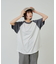 【Kastane】【WHIMSIC】スラブヤーンベースボールTシャツ