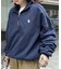 【U.S. POLO ASSN.】【ユニセックス】裏毛ハーフジップスウェット