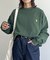 【U.S. POLO ASSN.】1ポイント刺繍クルーネックスウェット