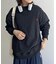 【U.S. POLO ASSN.】1ポイント刺繍クルーネックスウェット