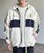 中綿配色トラックジャケット