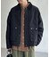 襟コーデュロイハンティングジャケット