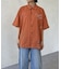 ドビーアソート刺繍開襟シャツ