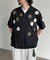 ドビーアソート刺繍開襟シャツ