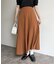 カットジョーゼットヘムスカート