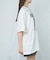 【RAY CASSIN】ダメージプリントルーズTシャツ